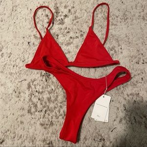 LaHana Swim Piper Bikini in Red